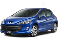 Коврик в багажник Peugeot 308 I 2008-2014