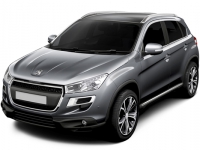 Коврики в салон (2 ряда) Peugeot 4008 2012-н.в.