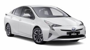 Коврики в салон (2 ряда) Toyota Prius (NHW50 правый руль) 2015-2022