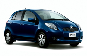 Коврики в салон (2 ряда) Toyota Vitz II 2WD (XP90, правый руль) 2005-2011