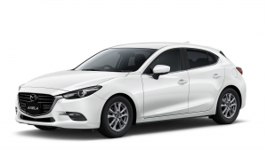 Коврик в багажник Mazda Axela (правый руль) 2013-2019 (хетчбек)