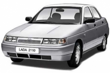 Коврики EVA 3D с бортами Lada 2110 (седан) 1996-н.в.
