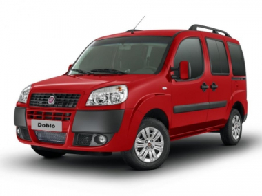Коврики из экокожи 3D  Fiat Doblo l 5 мест 2005-2015