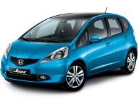 Коврики из экокожи 3D Honda Jazz II 2008-н.в.