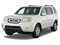 Коврики из экокожи 3D Honda Pilot I 2003-2008