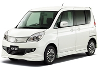 Коврики из экокожи 3D Mitsubishi Delica D:2 (2011 – 2015) правый руль