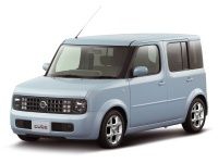 Коврики из экокожи 3D  Nissan Cube II (Z11) (правый руль) 2002-2008