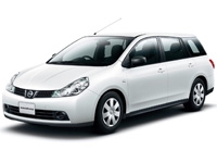 Коврики из экокожи 3D Nissan Wingroad Y12 (правый руль) 2005-н.в.