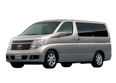 Коврики из экокожи 3D  Nissan Elgrand II (E51) 2002-2010 (правый руль)*