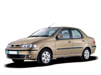 Коврики из экокожи 3D  Fiat Albea 2002-2012