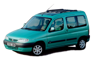 Citroen Berlingo I (2 места) с 96-12г. (смотрите раздел Peugeot Partner I)