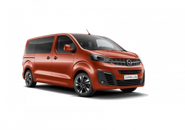 Opel Zafira Life (8 мест) с 19г. (Смотрите раздел Peugeot Traveller I)