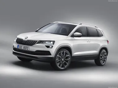Чехлы на сиденья Skoda Karoq (Active) без заднего подлокотника с 17г. / Volkswagen Taos I c 20г. (с доп. пошивом задних подголовников)