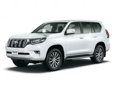 Коврики EVA 3D с бортами Toyota Land Cruiser Prado 150 2017-н.в. (правый руль 5 мест)
